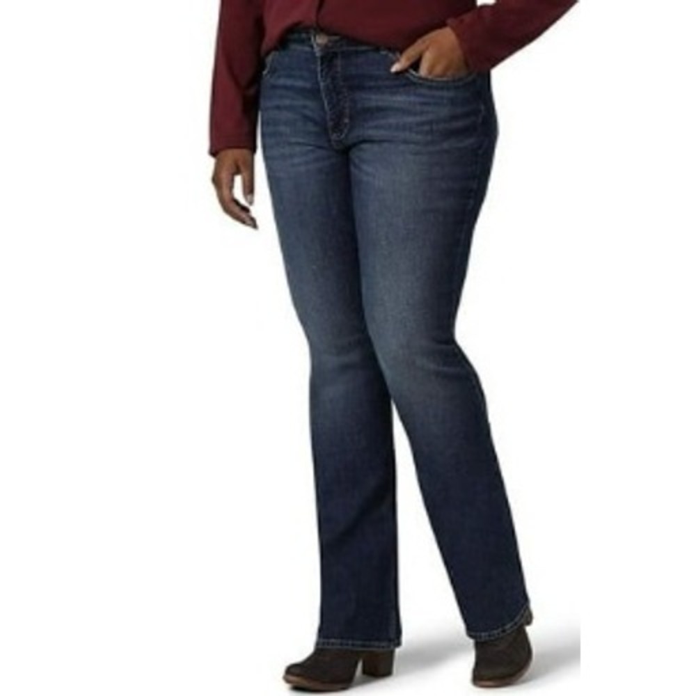Riders by Lee Women's Midrise Bootcut Denim Jeans 24WP Stretch